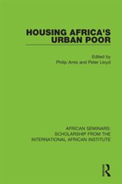 Housing Africa s Urban Poor