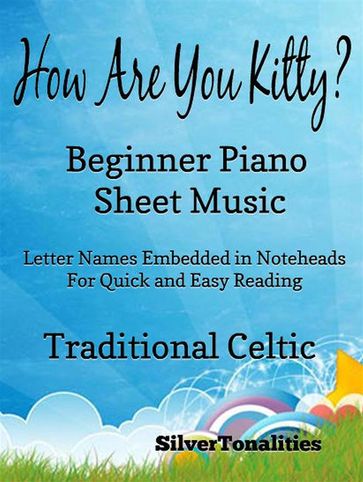 How Are You Kitty Beginner Piano Sheet Music - SilverTonalities