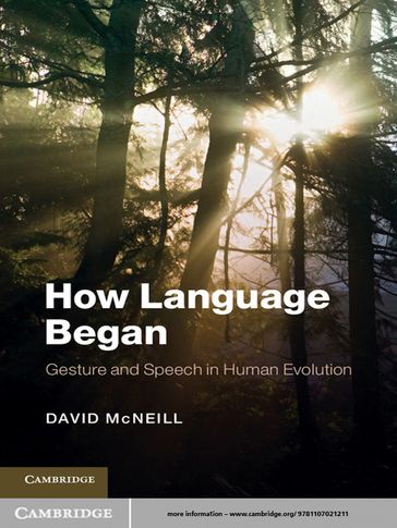 How Language Began - David McNeill
