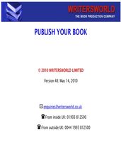 How To Publish Your Book