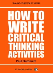 How To Write Critical Thinking Activities