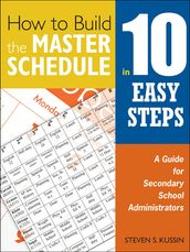 How to Build the Master Schedule in 10 Easy Steps