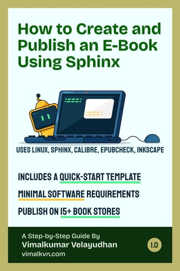 How to Create and Publish an E-Book Using Sphinx - Vimalkumar Velayudhan