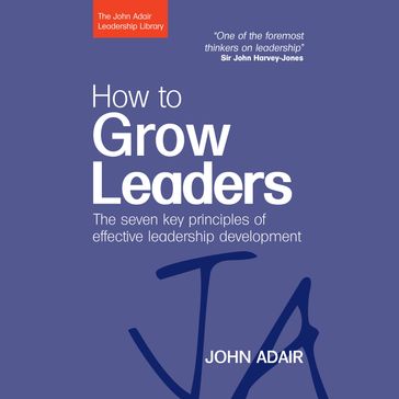 How to Grow Leaders - John Adair