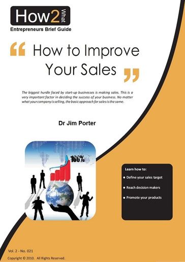 How to Improve Your Sales - Dr Jim Porter