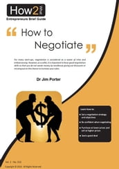 How to Negotiate