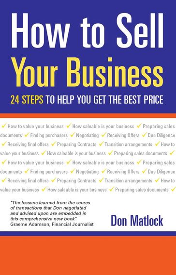 How to Sell Your Business - Don Matlock