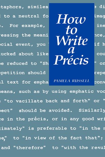 How to Write a Précis - Pamela Russell