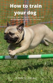 How to train your dog Training your dog has never been so easy in this book we give you the bases