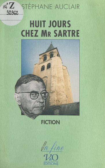 Huit jours chez Monsieur Sartre - Stéphane Auclair - Thierry Rocher
