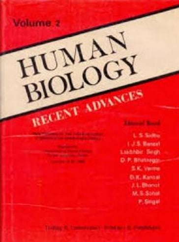 Human Biology-Recent Advances - I. J. S. BANSAL - SIDHU