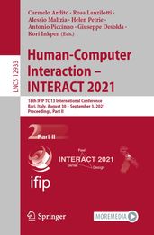 Human-Computer Interaction  INTERACT 2021