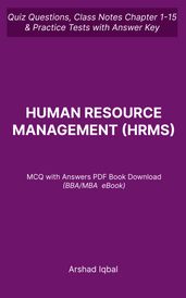 Human Resource Management (HRMS) MCQ PDF Book BBA MBA HRM MCQ Questions and Answers PDF