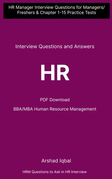 Human Resource Management HRM Quiz PDF Book   BBA Management Quiz Questions and Answers PDF - Arshad Iqbal