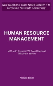 Human Resource Management MCQ PDF Book BBA MBA HRM MCQ Questions and Answers PDF