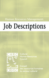 Human Resources Management: Job Descriptions