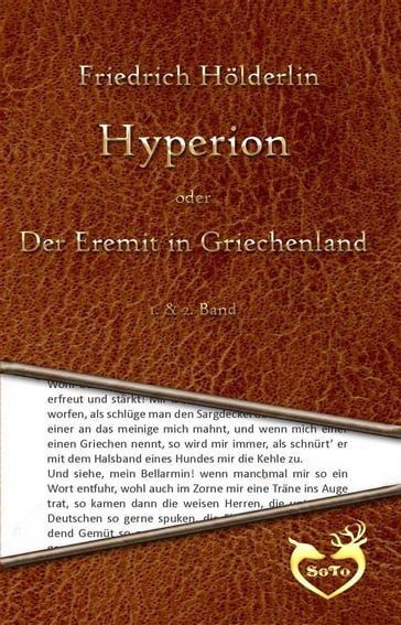 Hyperion oder Der Eremit in Griechenland - Holderlin Friedrich
