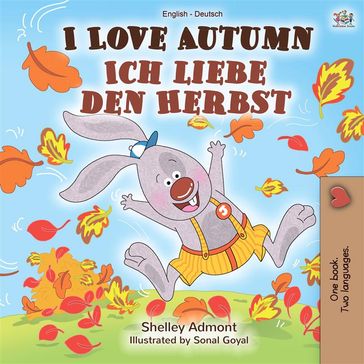 I Love Autumn (English German) - Admont Shelley - KidKiddos Books