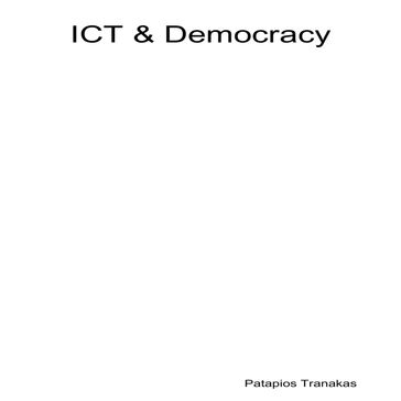 ICT & Democracy - Patapios Tranakas