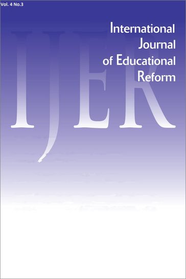 IJER Vol 4-N3 - International Journal of Educational Reform
