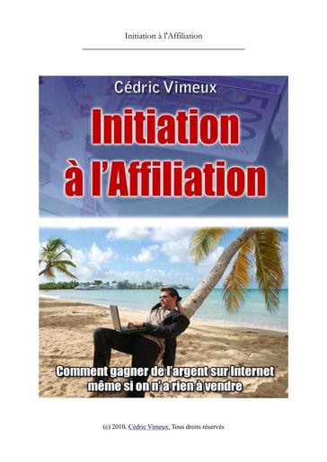 INITIATION A L'AFFILIATION - Cedric VIMEUX