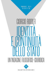 Identità e continuità dello stato. Un indagine filosofico-giuridica