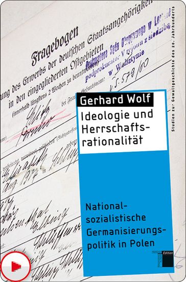 Ideologie und Herrschaftsrationalität - Gerhard Wolf