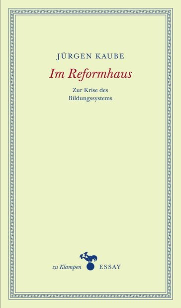 Im Reformhaus - Jurgen Kaube