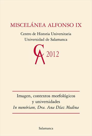 Imagen, contextos morfológicos y universidades - Luis E. Rodríguez-San Pedro Bezares