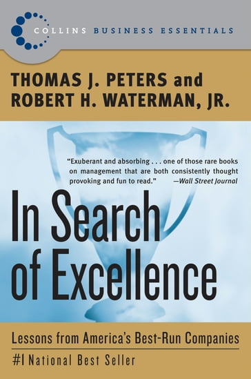 In Search of Excellence - Thomas J. Peters - Jr. Robert H. Waterman