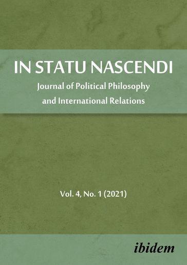 In Statu Nascendi - Magdalena Tomala - Anak Agung Banyu Perwita - Muhammad Ilham Razak - Piotr Pietrzak - Sagnik Banerjee - Joel Patomaki - Venera Russo - Dimitris M. Moschos - Agata M. Karbowska - Goran ILIK - Joseph Thomas Milburn - Hans-Heinrich Nolte - Rafa Zajcki - Krzysztof gota