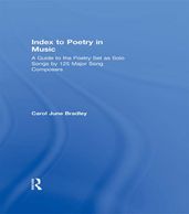 Index to Poetry in Music