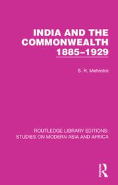 India and the Commonwealth 18851929