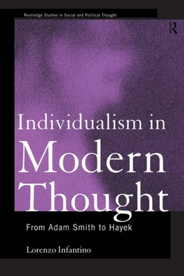 Individualism in Modern Thought - Lorenzo Infantino