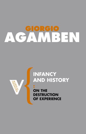 Infancy and History - Giorgio Agamben