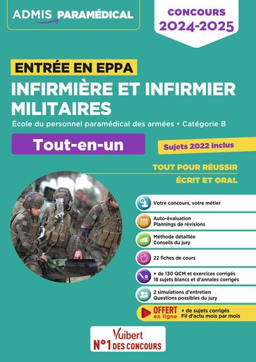 Infirmière et infirmier militaires - Concours entrée en EPPA - Sébastien Drevet - Virginie Serrière - Marion Gauthier