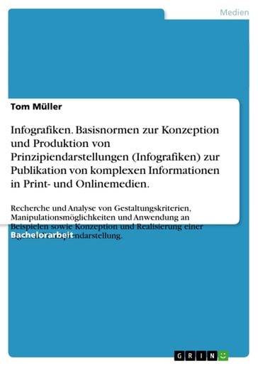 Infografiken. Basisnormen zur Konzeption und Produktion von Prinzipiendarstellungen (Infografiken) zur Publikation von komplexen Informationen in Print- und Onlinemedien. - Tom Muller