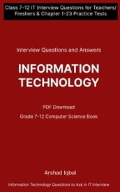 Information Technology Quiz PDF Book   Class 7-12 IT Quiz Questions and Answers PDF
