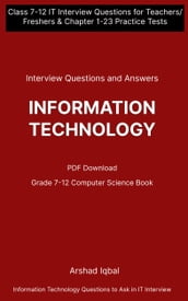 Information Technology Quiz PDF Book Class 7-12 IT Quiz Questions and Answers PDF