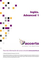 Inglés. Advanced 1