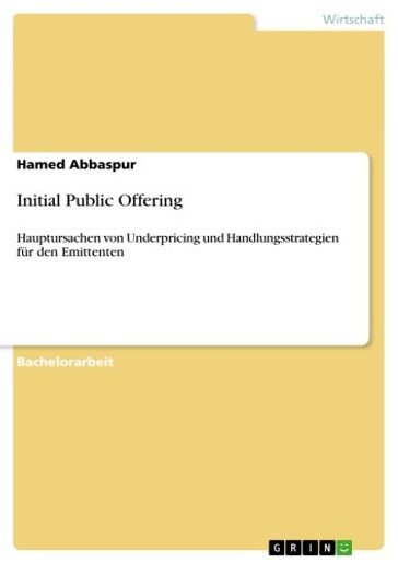 Initial Public Offering - Hamed Abbaspur