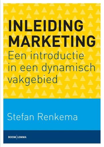 Inleiding marketing - Stefan Renkema