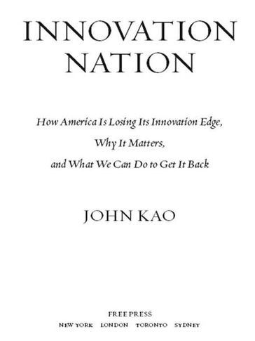 Innovation Nation - John Kao