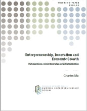 Innovation and economic growth for Entrepreneurship