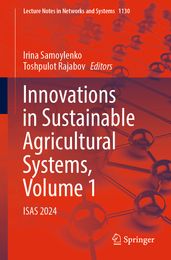 Innovations in Sustainable Agricultural Systems, Volume 1