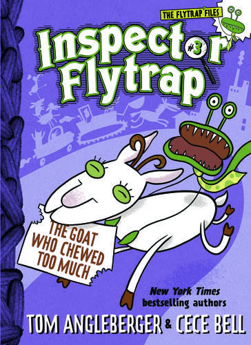 Inspector Flytrap in The Goat Who Chewed Too Much (Book #3) - Tom Angleberger