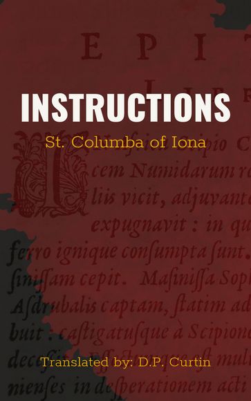 Instructions - St. Columba of Iona - D.P. Curtin