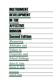 Instrument Development in the Affective Domain