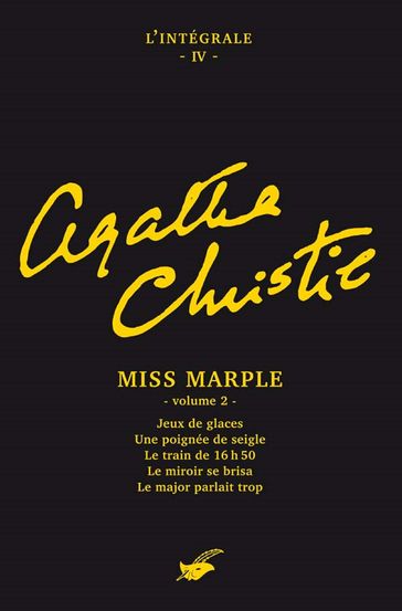 Intégrale Miss Marple (second volume) - Agatha Christie