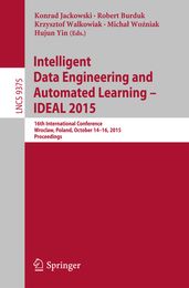 Intelligent Data Engineering and Automated Learning  IDEAL 2015
